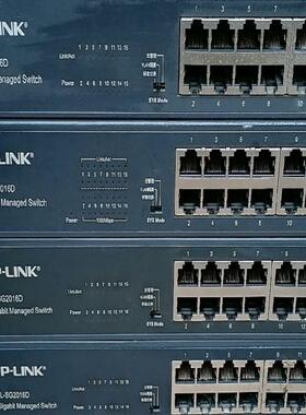 二手TP- LINK  TL-SG2024D  SG2016