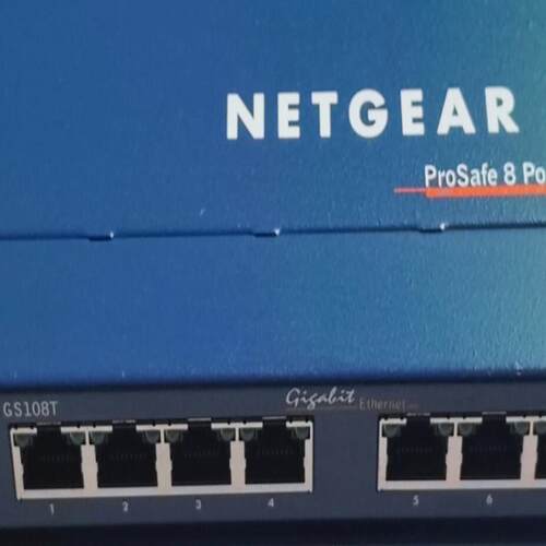 NETGEAR美国网件GS108T V1支持VLAN交换机