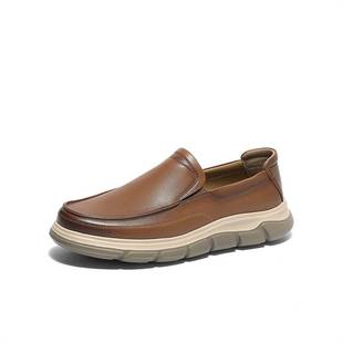 一脚蹬舒适乐福鞋 森达休闲皮鞋 商场同款 新款 48P11AM5 男2025春季