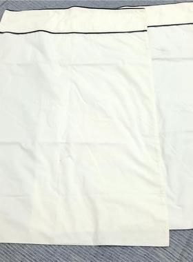 N303 白色黑条纹 大枕套对出 棉质 58×100cm