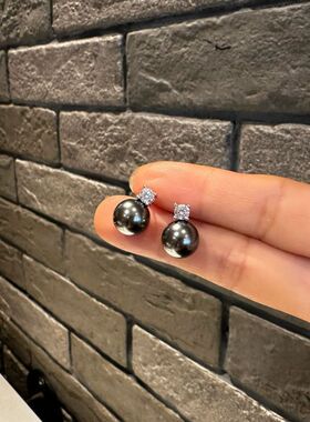 古丽古丽新款高级感精致法式冷淡小众设计感百搭时尚耳环02582