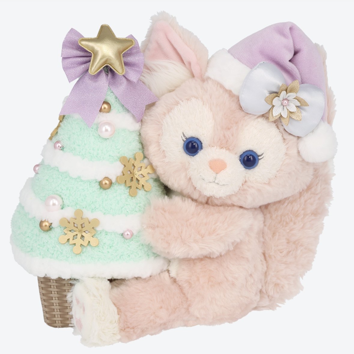 东迪冬日达菲玲娜贝儿饼饼挂件