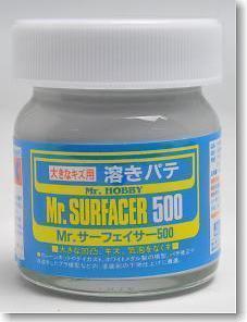 MR.HOBBY/郡仕 SF285 Mr.SURFACER 500[#500 40ml灰色底漆水补土]