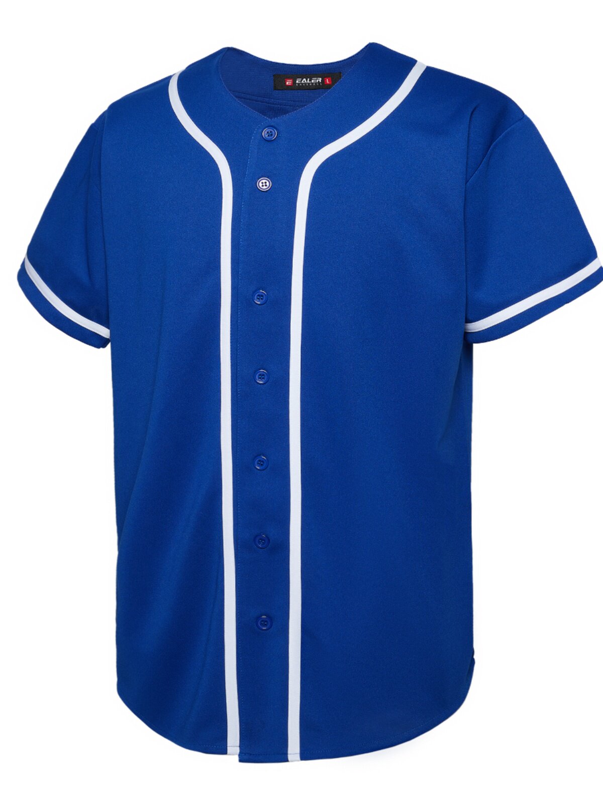EALER 야구 유니폼 가디건 반팔 미국 야구 유니폼 캐주얼 남성 야구 유니폼