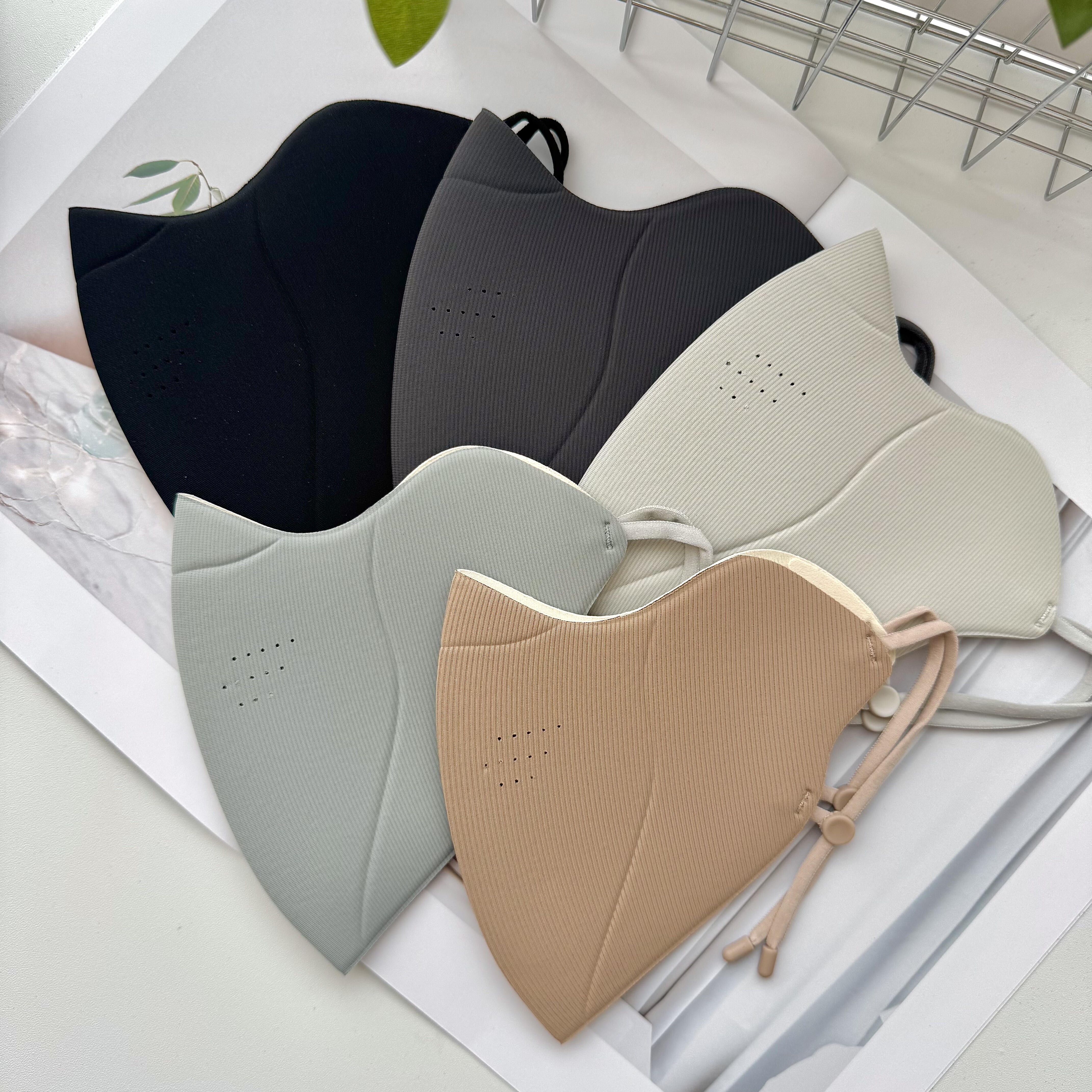 秋冬高级简约无痕海绵保暖口罩成人防寒防风加厚面罩骑车防冻脸