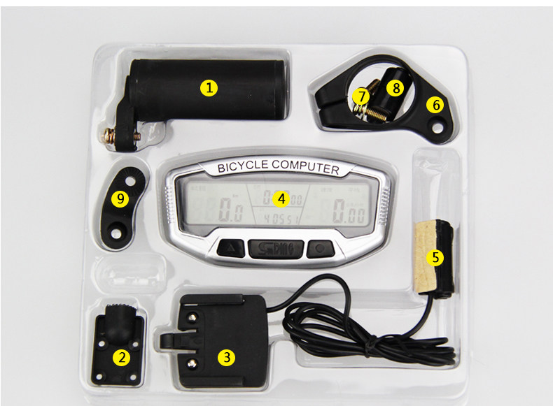 Compteur de vélo SUNDING - Ref 2417708 Image 4