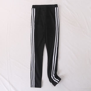 打底裤 推荐 休闲舒适松紧腰条纹休闲运动裤 童装 25944 日单亲子装