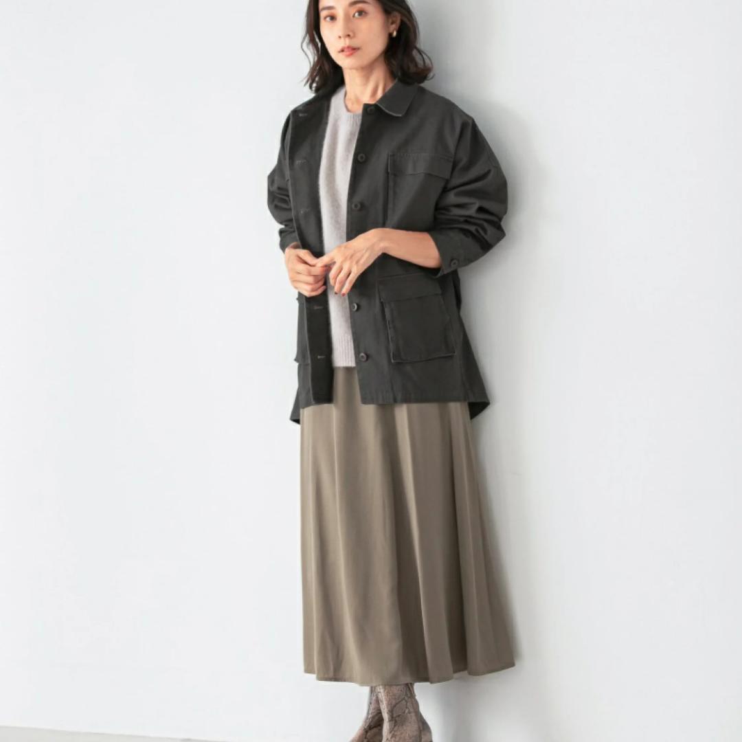 简单纯色A版宽松半身裙简约气质