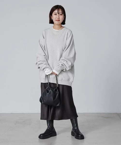 秋冬纯色圆领厚实棉毛圈卫衣大版