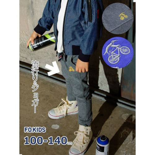 日单纯棉抽绳童装卫裤