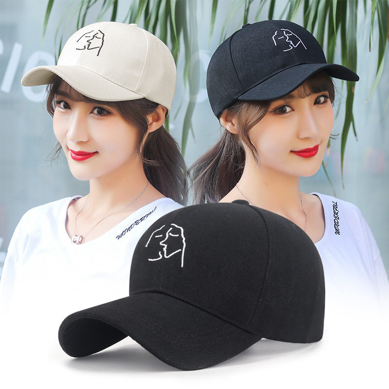 帽子女士新款韩版时尚情侣棒球帽春秋季青年街头百搭遮阳鸭舌帽男