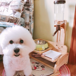 多格漫doggyman餐桌狗狗饮水器猫咪饮水机狗水壶挂式宠物狗碗用品