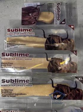 港购 SUBLIME喜马拉雅山芝士骨狗磨牙洁齿零食奶酪棒出牙石牙垢