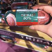 港购 美味鴨肉香腸狗零食300g Foods Tribal Pet