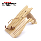 日本多格漫木制猫用随心爪爪乐磨爪器猫抓板宠物猫咪玩具逗猫玩具