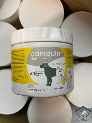 香港购 比利时CARDON/科盾Caniquin肉粒小食关节丸60粒装