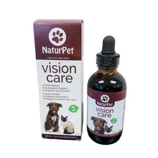 港购 Care視力保健100ml 加拿大NaturPet全天然草藥貓狗Vision