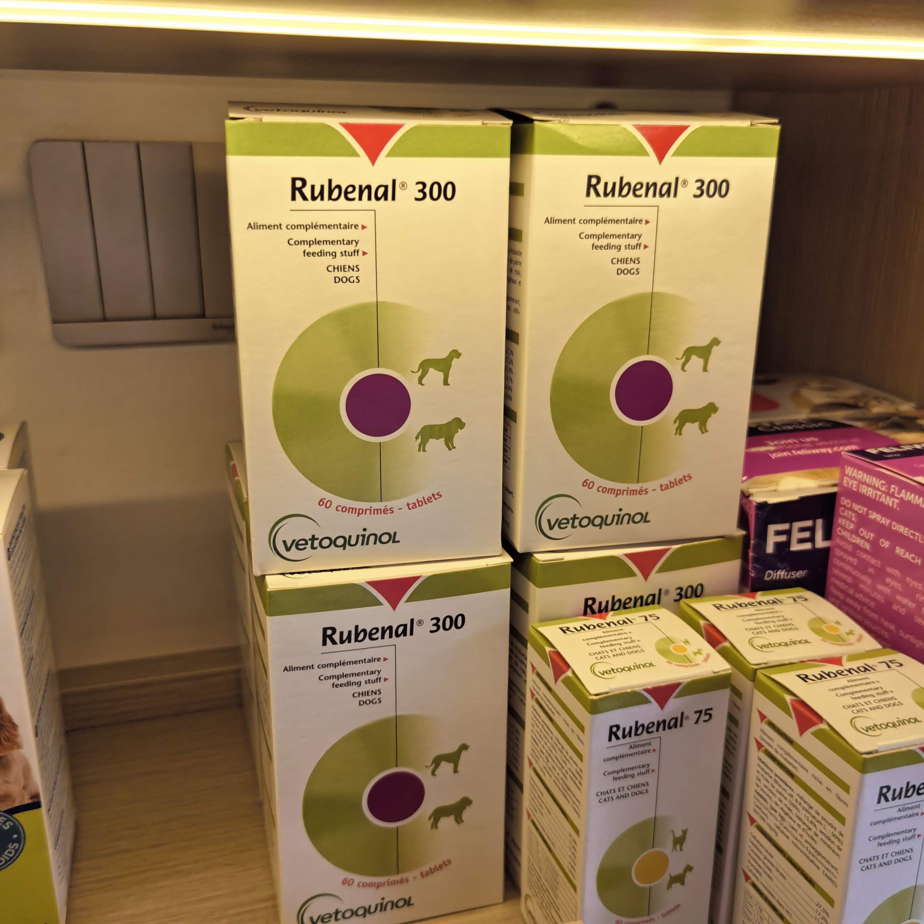 港购 法国vetoquinol Rubenal®腎臟補充劑75mg-60粒裝