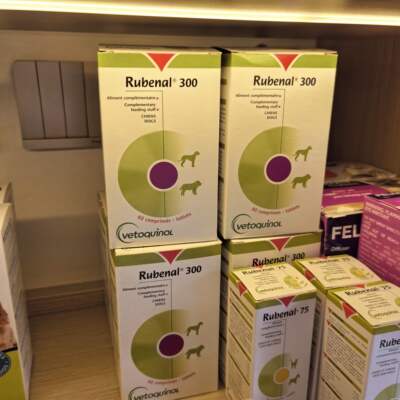 港购 法国vetoquinol Rubenal®腎臟補充劑75mg-60粒裝