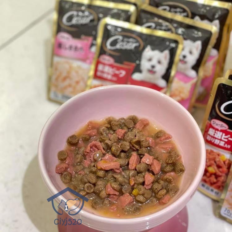 西莎湿粮包Cesar无油蒸煮