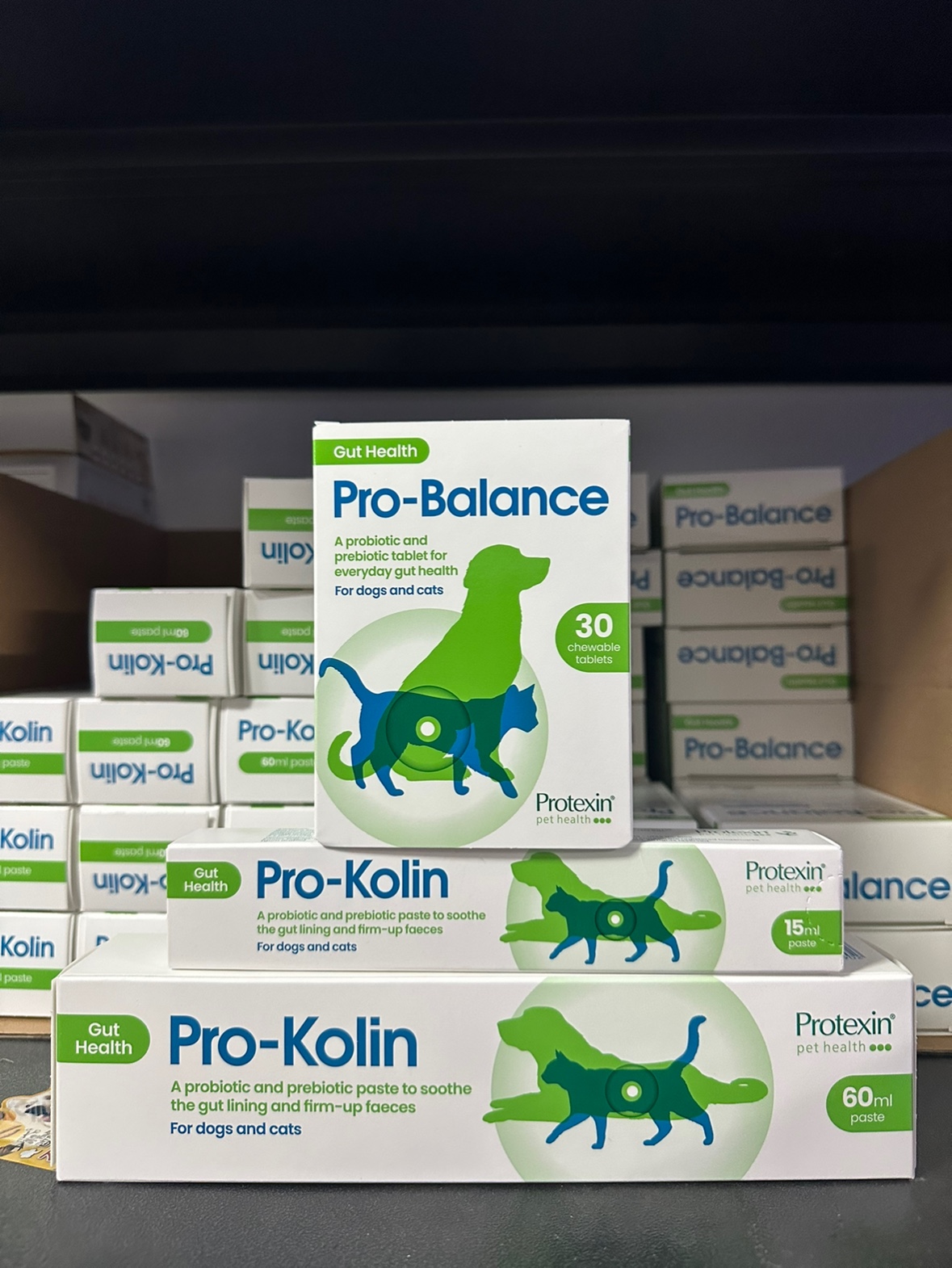 港购 英国Protexin - Pro-Balance 寵物犬猫益生菌咀嚼片及止泻膏