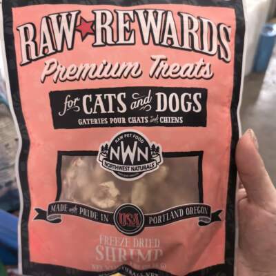 港沟 美国Northwest Naturals Raw Rewards 凍乾小蝦貓小食