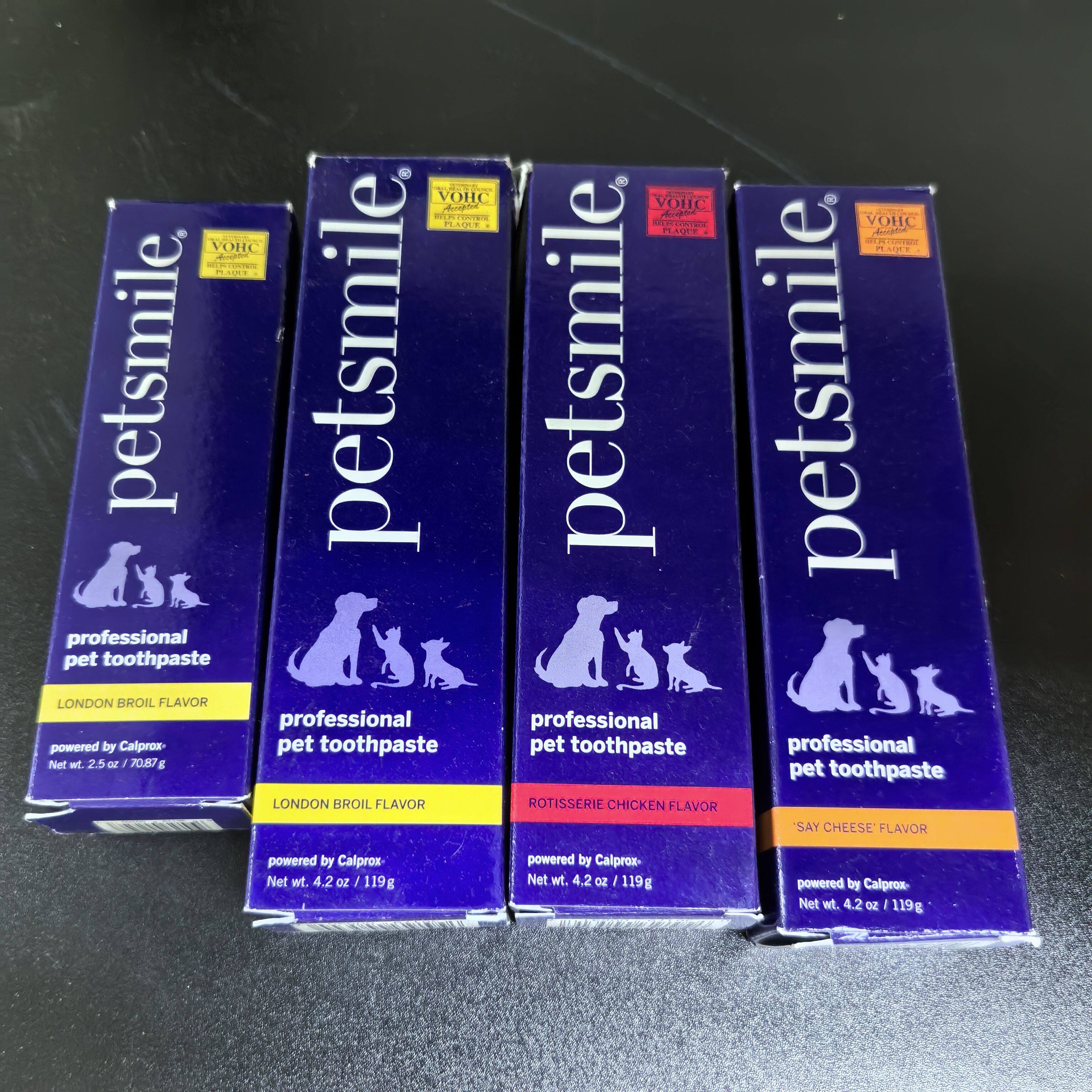 港购 美国petsmile專業牙科護理免刷牙膏於貓狗適用(三种口味)