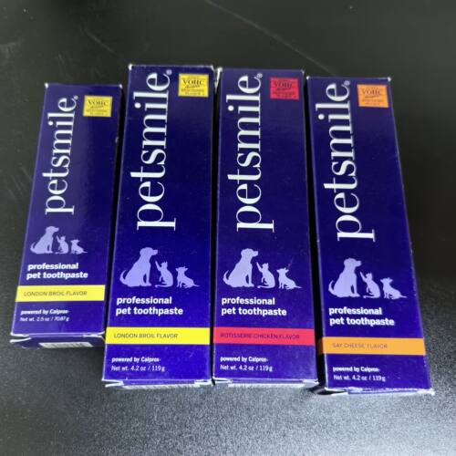 港购 美国petsmile專業牙科護理免刷牙膏於貓狗適用(三种口味)