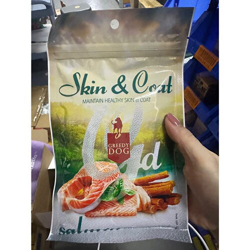 港购 美国GREEDY DOG純天然三文魚雞肉條狗小食狗零食80g多款可选