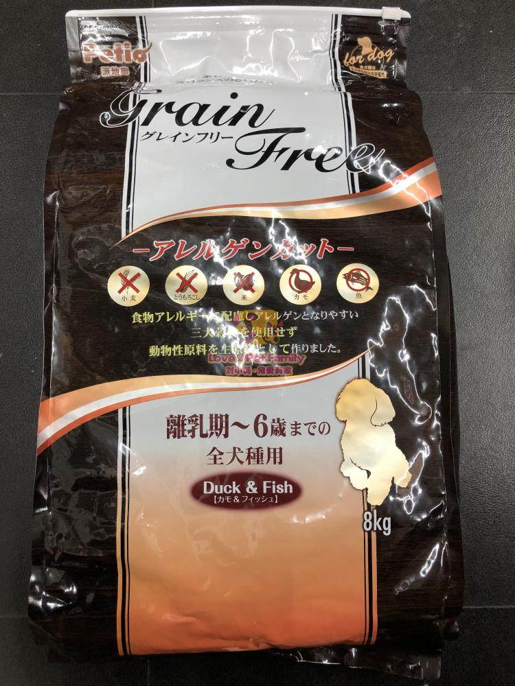 日本Petio派地奥狗粮泰迪金毛柴犬拉布拉多幼犬成犬天然无谷粮8kg