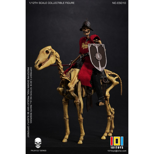 现货秒发101TOYS掌上精灵 骷髅中世纪 亡灵骑士 木乃伊 手办 兵人