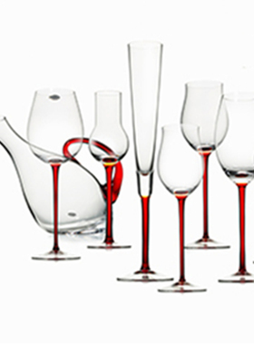 现货奥地利Kisslinger Kristallglas水晶玻璃酒杯红脚高脚杯酒器