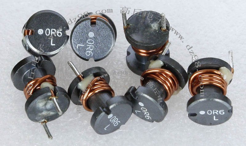 全新 0R6L 直径11mm 高度13mm 线径1mm 0.6uH 立式电感器 10只价