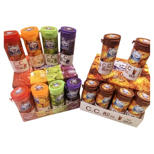 一品奶农CC酸可乐味瓶装 草莓味葡萄酸酸甜甜彩色糖果怀旧零食整盒