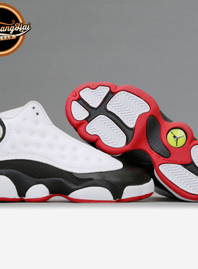 北卡大学  Air Jordan 13 AJ13 黑白熊猫 18年复刻884129-104现货