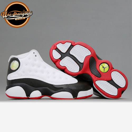 AJ13黑白熊猫18复刻篮球鞋