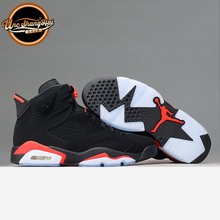北卡大学 Air Jordan 6 AJ6 黑红 高帮 2019   384664-060
