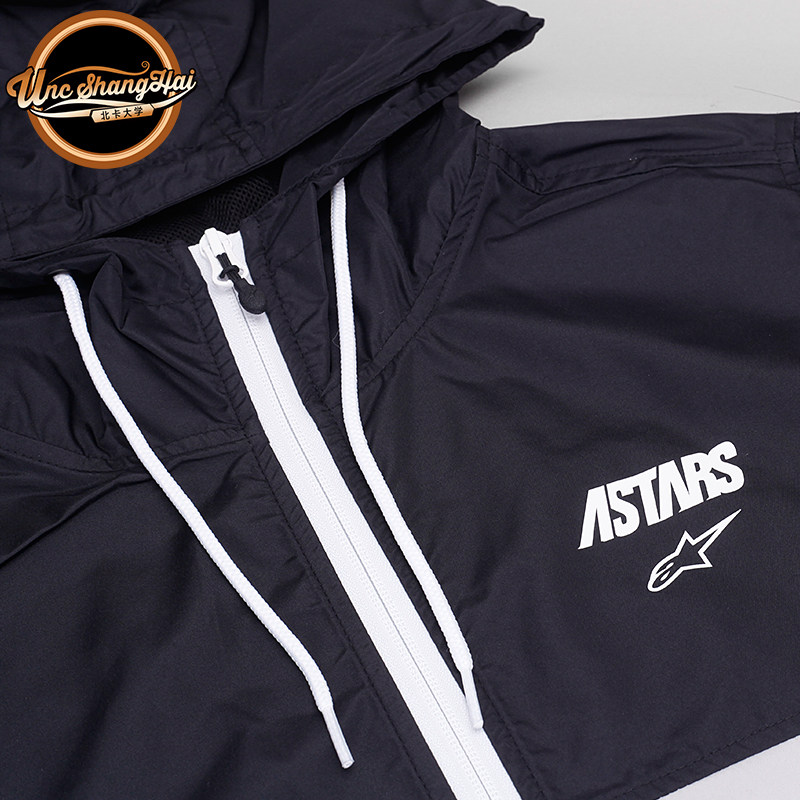 UNIVERSITY OF NORTH CAROLINA ALPINESTARS|A 스타 후드 캐주얼 모터사이클 웨어 방풍 사이클링 재킷 A02