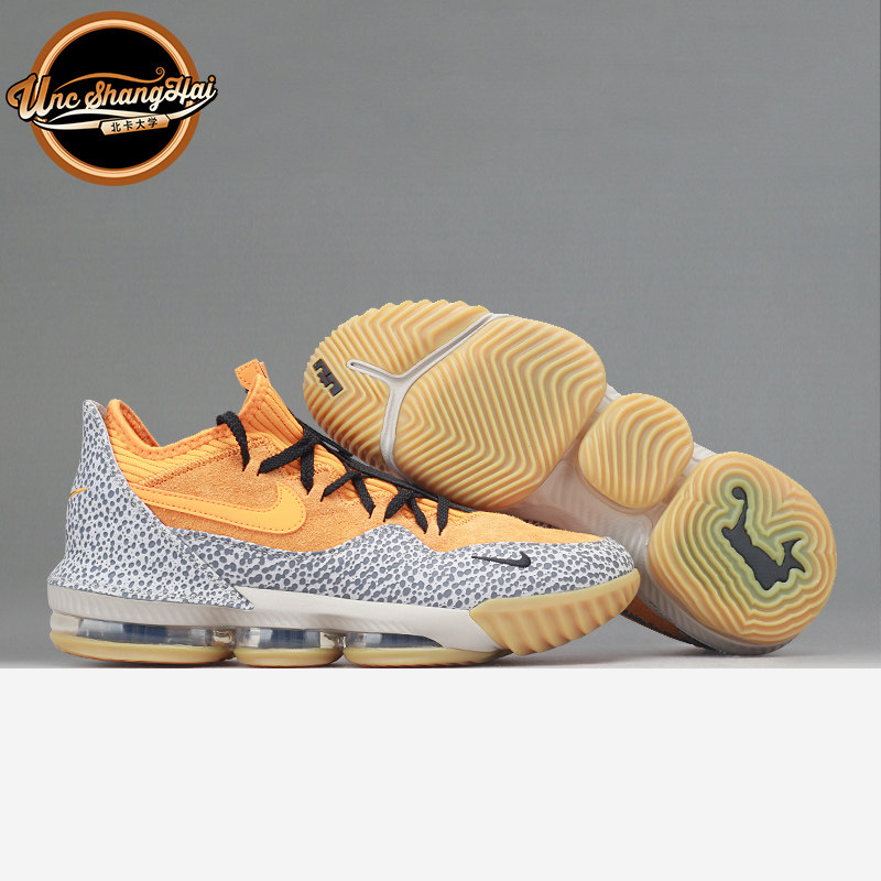 北卡大学 nike lebron 16 low lbj16 石斑拉链 低帮 ci3358-800
