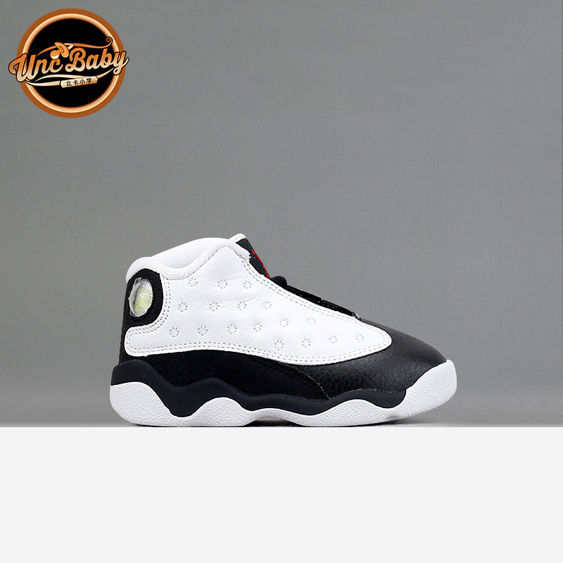 北卡大学 AIR JORDAN 13 AJ13黑白 AJ13熊猫童鞋 414575-104-封面