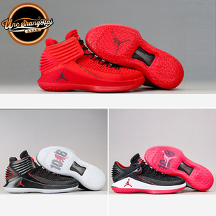 XXXII AJ32 乔32 北卡大学 AH3348 Jordan 大红篮球鞋 601现货 Air