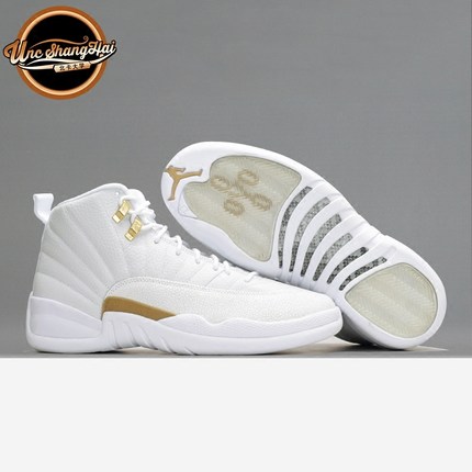 北卡大学 Air Jordan 12 OVO White AJ12白金 猫头鹰 873864-102