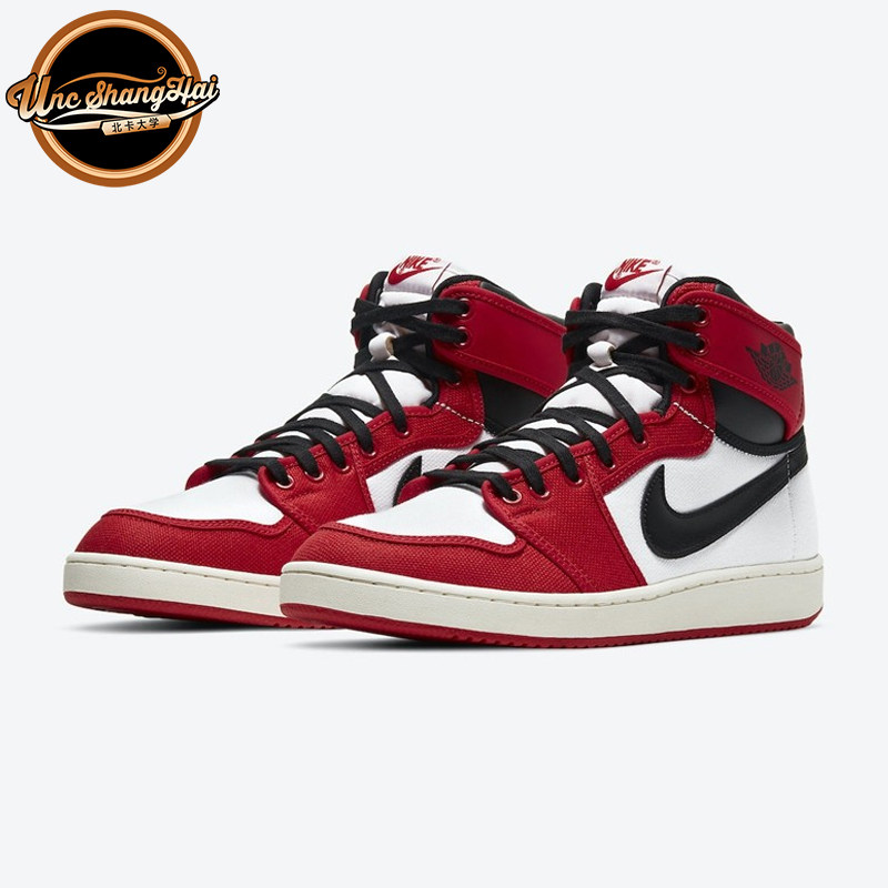 北卡 air jordan 1 ko chicago aj1 乔1芝加哥 黑白红 da9089-100