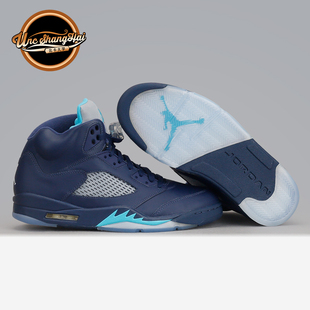 Navy Jordan 北卡大学 Midnight AJ5 午夜蓝 Air 136027 405