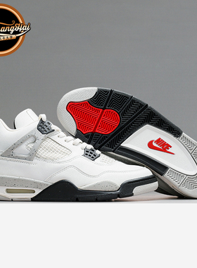 北卡大学 Air Jordan 4 AJ4  98年 钩子 元年 白水泥 136013-101