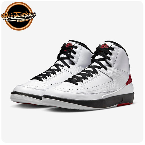 AJ2白红芝加哥高帮复古篮球鞋