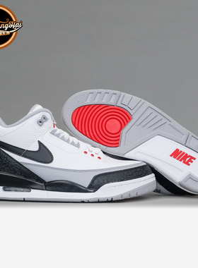 北卡大学 Air Jordan 3 Tinker NRG AJ3手稿白水泥钩子AQ3835-160