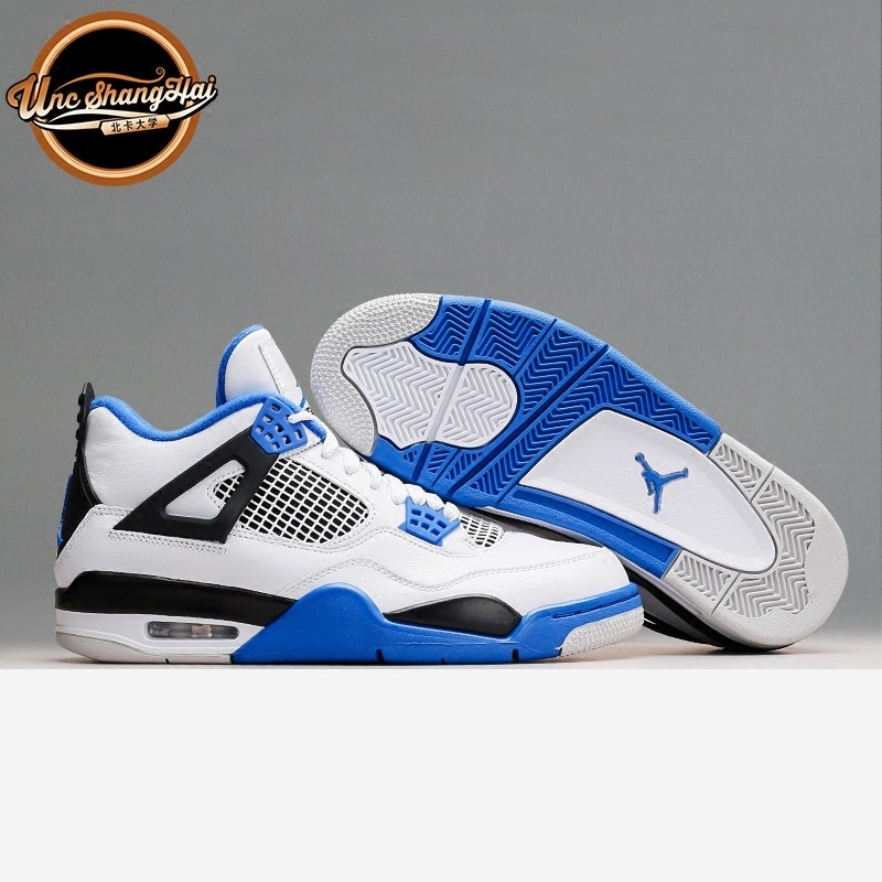 北卡大学 air jordan 4 motosports aj4 赛车蓝 摩托 308497-117
