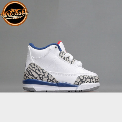 AirJordan3TrueBlue真蓝童鞋