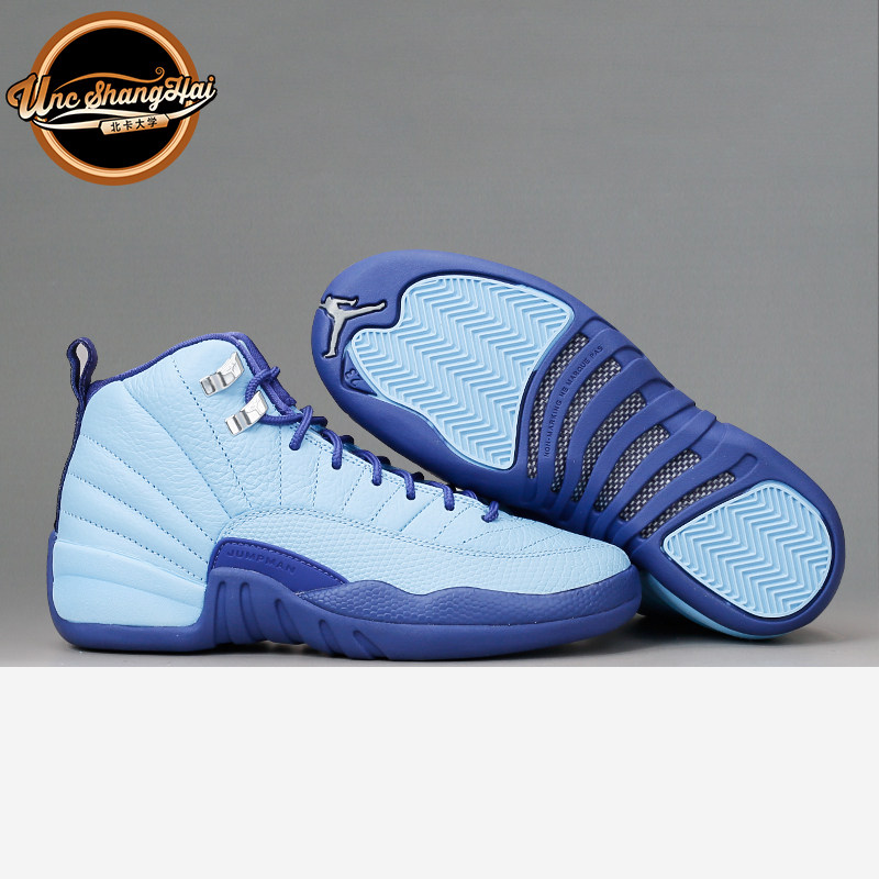 北卡大学 air jordan 12 gs aj12 紫罗兰 蓝紫 香芋510815-418